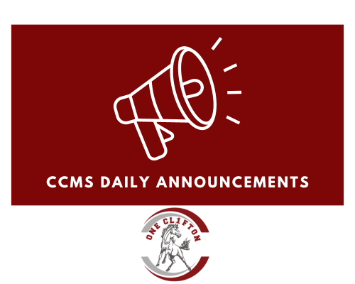  Daily Announcement Headline Banner